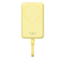 Baseus Powerbank Baseus Magnetic Mini 10000mAh 30W MagSafe (beztaras)  Powerbank Baseus Magnetic Mini 10000mAh 30W MagSafe (yellow)