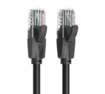 Vention UTP 6 kategorijas tīkla kabelis Vention IBEBI 3m melns  UTP Category 6 Network Cable Vention IBEBI 3m Black