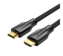 Vention Kabelis HDMI 2.1 Vention AAUBF 1m 8K (melns)  Cable HDMI 2.1 Vention AAUBF 1m 8K (black)