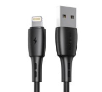 Vipfan USB apgaismojuma kabelis Vipfan Racing X05, 3A, 2m (melns) Barošanas kabelis Vipfan USB uz Lightning kabelis Racing X05, 3A, 2m (melns) USB to Lightning cable Vipfan     Racing X05, 3A, 2m (black)