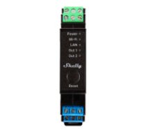 Shelly DIN Rail Smart Switch Shelly Pro 2PM with power metering, 2 channels  DIN Rail Smart Switch Shelly Pro 2PM with power metering, 2 channels