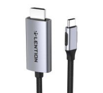 Lention Lention USB-C to 4K60Hz HDMI cable, 3m (gray)  Lention USB-C to 4K60Hz HDMI cable, 3m (gray)