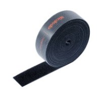 Mcdodo Līmlente, kabeļu organizators Mcdodo VS-0961, 3m (melna) Datoru kabelis Mcdodo Kabeļu organizators Magic Tape 3M Velcro tape, cable organizer Mcdodo VS-0961, 3m (black)