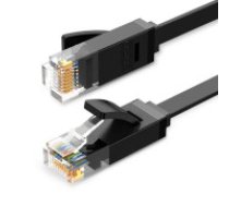 UGREEN UGREEN Ethernet RJ45 plakanais tīkla kabelis, Cat.6, UTP, 1m (melns) Tīkla kabelis Tīkla kabelis Ugreen NW102 RJ45, Cat.6, UTP, 1 m, melns UGREEN Ethernet RJ45 Flat Network Cable,     Cat.6, UTP, 1m (Black)