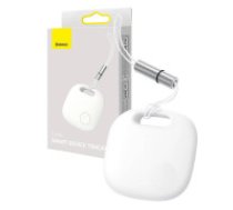 Baseus Baseus Intelligent T2 Pro, ierīce pret zaudējumiem (balta) gps lokators tracker izsekošana mini meklētājs Baseus Intelligent T2 Pro, anti-loss device (white)