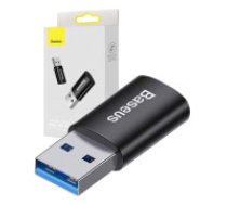 Baseus Baseus Ingenuity USB-A uz USB-C adapteris OTG (melns) Baseus Ingenuity USB-A to USB-C adapter OTG (black) Baseus Ingenuity USB-A to USB-C adapter OTG (black)