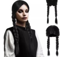 Soulima Augstas kvalitÄtes Ready-Braids sievieÅ¡u garÄ melnÄ parÅ«ka - izturÄ«gi, viegli kopjami sintÄtiskie mati stilÄ«gÄm ballÄ«tÄm, regulÄjams izmÄrs 52,7 cm-57,3 cm un viegls     svars 159 g SievieÅ¡u MelnÄ ParÅ«ka ar Copes Stilu"; "gara sint