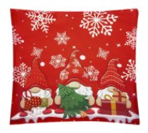 Ruhhy Ziemassvētku spilvendrāna ar rūķiem 45x45cm Ruhhy 22312 Dekoratīvs spilvendrānas pārvalks JAŠKA ELEPHANT MOTIF; Ziemassvētku, rūķu motīvu, universāla izmantošana, aizsardzība pret netīrumiem; Spilvendrānas pārvalks, interjera apdare, viegli izmazgājams; Mājas dekoru entuziasti, svētku dekorāciju meklētāji. Decorative pillowcase 45x45cm Ruhhy 22312