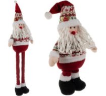 Ruhhy Teleskopisks Ziemassvētku rūķis 95 cm Ruhhy 22340 Teleskopiskais Santa Max 95cm; Ziemassvētku dekorācija, poliestera figūriņa, regulējama augstums, bārda; Svētku rotājums iekštelpām, modelējama cepure, regulējams izmērs; Mājas svētku dekorācijas, bērnudārzi, skolu klases. Santa Claus - telescopic 95cm Ruhhy 22340