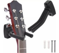 Malatec Universāls Ģitāras Sienas Turētājs Statīvs Āķis statīvs, āķis, pakaramais Universal Adjustable Guitar Hanger for Wall - Durable Plastic, Metal and Foam | Safe, Scratch-Free Storage     for Acoustic, Electric, Bass Guitars and More | Maximum Load 1