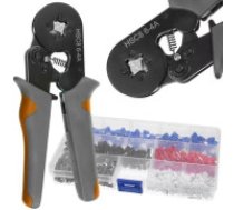 Bigstren Gofrēšanas knaibles vadu uzgaļiem 0,25-10mm² ar komplektu Bigstreen 23271 Crimping tool for 0.25-10mm2 ferrules Bigstreen 23271