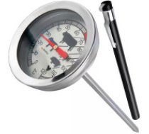 Ruhhy BBQ grila termometrs, kūpinātavai, cepeškrāsnij, 0 - 120C gaļas, ar statīvu, zondi, analogs Bituminous baking thermometer