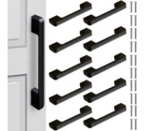 Ruhhy Ruhhy Mēbeļu rokturu komplekts 10 gab. Black furniture handle - 10 pcs. Ruhhy 24190