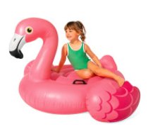 INTEX Intex piepūšamais matracis Flamingo 178x135x97 cm, rozā INTEX 57558 Flamingo Air Mattress