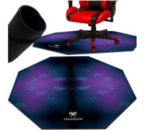 Dunmoon Astoņstūra spēļu krēsla paklājs Dunmoon 25955, 120 cm grīdas aizsargs Gaming mat under the chair, 8-corner, Dunmoon 25955