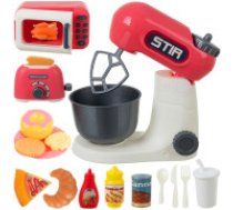 Iso Trade Rotaļu virtuves piederumu komplekts bērniem 26 gab. ar mikseri un tosteri 24902 Set of kitchen accessories for children 26 pieces 24902