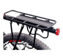 Trizand Velosipēda aizmugurējā turētājs sēdekļa balstam velosipēda, metāls, sanu, somas, stiprinājumi Bicycle rack for seatpost
