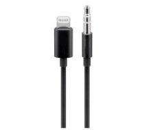 PremiumCord PremiumCord Apple Lightning audio redukcijas kabelis uz 3.5 mm stereo ligzdu, 1 m, melns PremiumCord Apple Lightning audio redukcijas kabelis; 3.5mm stereo ligzda, audio atskaņošana, integrēts digitālais/analogais pārveidotājs; Audio reducēšanas kabelis iPhone / iPad ierīču savienošanai ar audioiekārtām; Apple ierīču lietotāji. PremiumCord Apple Lightning audio reduction cable to 3.5 mm stereo jack, 1 m, black