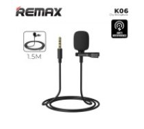 Remax Remax Life lavalier mikrofons 3,5 mm mini jack melns (K06 melns) Remax LIFE Lavalier RL-LF31 melns mikrofons; 3,5 mm AUX savienojums, garš kabelis, skava     piestiprināšanai; Portatīvs telefona sarunu aprīkojums automašīnai, trokšņu slāpēšana; Braucēji, kas bieži izmanto mobilo telefonu. Remax Life lavalier     microphone 3,5 mm mini jack black (K06 black) Remax LIFE Lavalier RL-LF31 black microphone; 3.5 mm AUX connection, long cable, clamp for attachment; Portable in-car speakerphone, noise     can