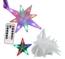 Zvaigžņu gaismas virtene 138 LED RGB USB, daudzkrāsaina Lights garland stars light curtain 138 led