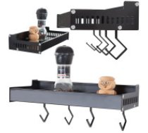 Virtuves Sienas Garšvielu Plaukts Kitchen wall shelf spice rack