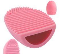 BrushEgg Kosmētikas Otu Silikona Tīrīšanas Līdzeklis Birste, 7x5x3cm, Dažādas krāsas  Brush cleaner brush cleaning egg