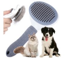 Self-cleaning hair brush for dogs cats  Self-cleaning hair brush for dogs cats