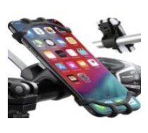 Universāls silikona telefona turētājs velosipēdam un motociklam  Gps phone holder bicycle motorbike gsm