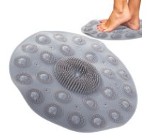 Neslīdošs Kāju Masāžas Paklājs Dušai un Vannas Istabai  Foot massager non-slip shower mat