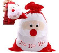 Liels Ziemassvētku dāvanu maiss, sarkans Christmas gift bag large bag