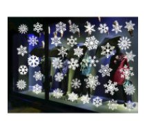 Ziemassvētku logu uzlīmes eglītes Christmas window stickers christmas trees