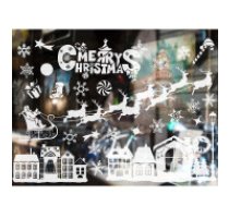 Ziemassvētku Logu Uzlīmes Christmas window stickers christmas mickey