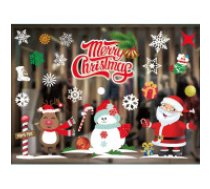 Ziemassvētku Logu Uzlīmes Christmas window stickers christmas trees