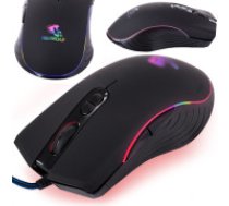 Vadu optiskā RGB spēļu pele PC un klēpjdatoram Wired optical mouse for laptop pc rgb gaming mouse