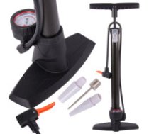 Grīdas pumpis ar manometru  Floor standing pump with pressure gauge foot pump car pump bicycle pump tips