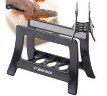 Statīvs Griešanas Dēļiem un Pannu Vāķiem Virtuves Organizators Board rack lids kitchen plate organiser practical stand