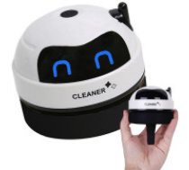 Mini rokas bezvadu drupu birste Mini handheld hoover cordless brush for table keyboard crumbs