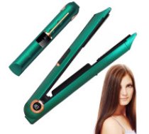 Matu taisnotājs keramikas LCD bezvadu 2in1  Hair straightener ceramic lcd 2in1 regulatory temperature power bank