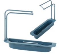 Virtuves Piederumu Organizators Izlietnes Plaukts, Salokāms Notekcaurules Izlietne Kitchen utensil holder sink organiser shelf folding drainer