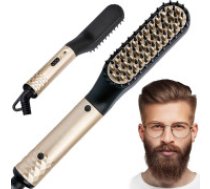 Straightener brush beard and hair comb for men's grooming  Straightener brush beard and hair comb for men's grooming