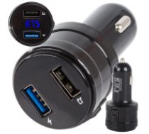 Auto FM Raidītājs, Audio Pārraides Ierīce ar MP3 Bluetooth Atskaņotāju, Lādētājs ar 2... Fm transmitter mp3 bluetooth charger 2x usb audio car charger