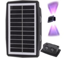 Saules LED fasādes lāpa ar krēslas sensoru  Solar led façade lamp with dusk sensor wall-mounted wall lamp