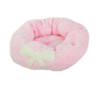 Plīša mīkstā gulta suņiem un kaķiem 35cm  DOG CAT BED S PINK (60) GAB_B