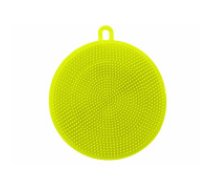 Silikona tīrīšanas sūklis  SILICONE SCRUBBER 11CM GREEN (500) GAB_A