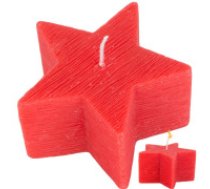 Aromatizēta Ziemassvētku svece zvaigznes formā, dažādas krāsas Christmas scented star candle christmas scented candle