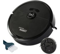 Jaudīgs robots putekļsūcējs automātiskai grīdu tīrīšanai, bezvadu, melns Cleaning robot powerful automatic cordless electric hoover
