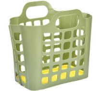 Saliekamais plastmasas iepirkumu un veļas grozs liels  Shopping basket plastic folding laundry basket large