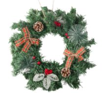 Ziemassvētku dekoratīvais vainags durvīm / sienai, 20 cm Christmas decorative garland wall decoration door decoration christmas decorations