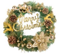 Ziemassvētku dekoratīvais vainags durvīm un sienai, 40 cm Christmas decorative garland wall decoration door decoration christmas decorations