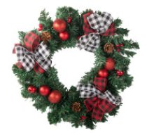 Ziemassvētku dekoratīvais vainags durvīm vai sienai, 40 cm Christmas decorative garland wall decoration door decoration christmas decorations